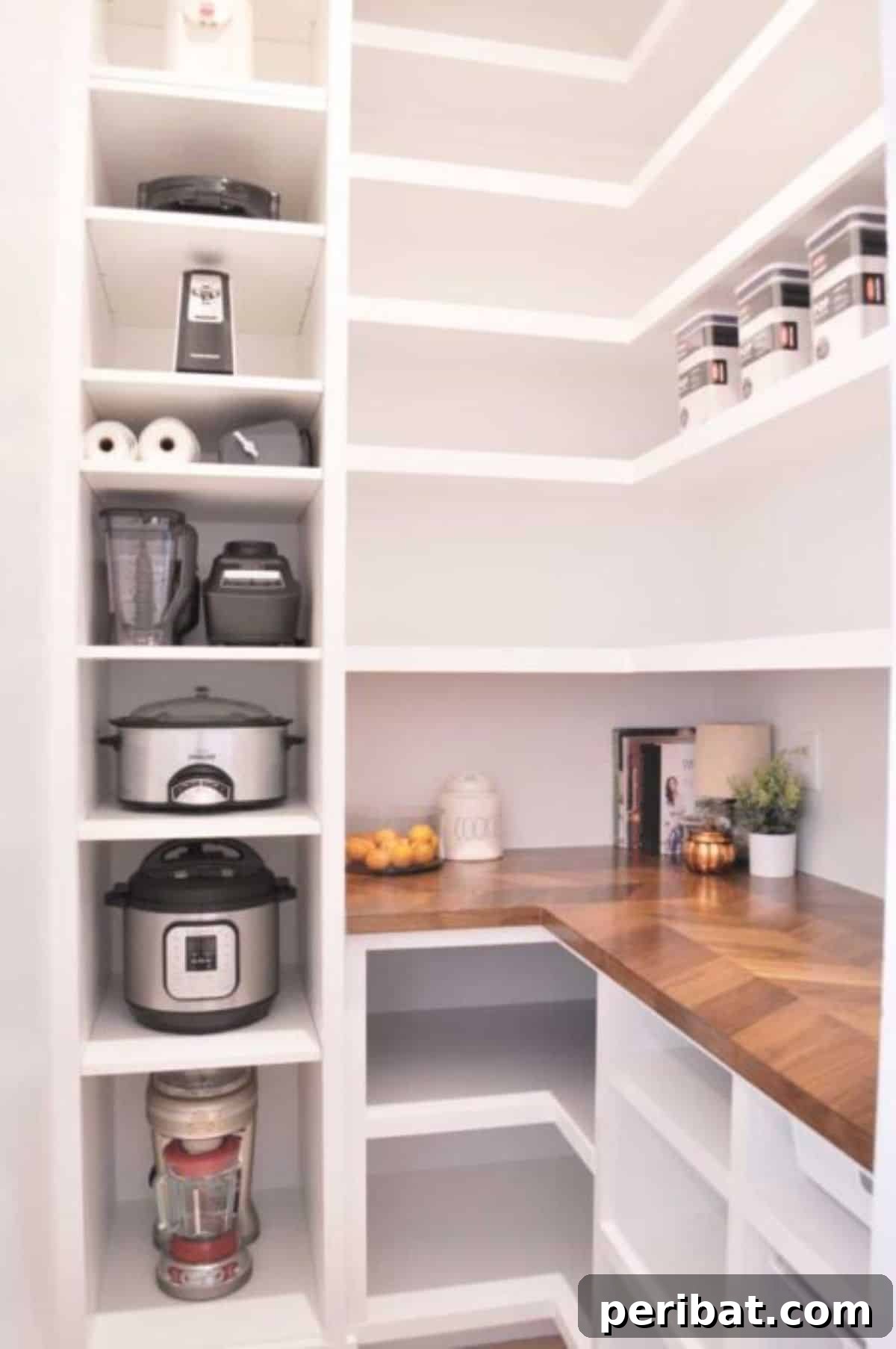 Transform Your Pantry: 45 Shelving Ideas and Creative Builds 23 DIY Custom Walk-In Pantry