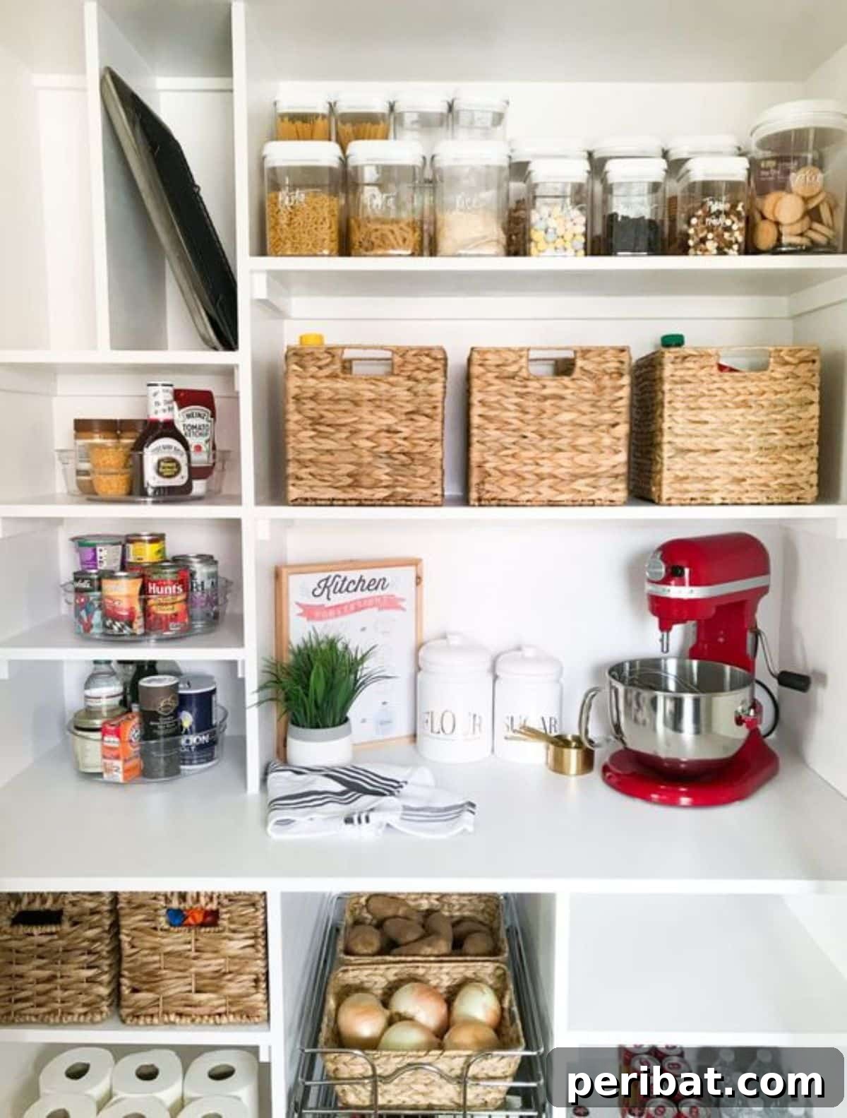 Transform Your Pantry: 45 Shelving Ideas and Creative Builds 39 Easy DIY Pantry Shelving