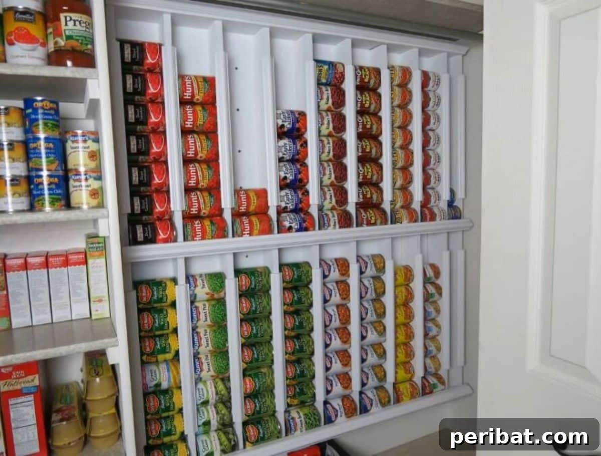 Transform Your Pantry: 45 Shelving Ideas and Creative Builds 40 DIY Canned Food Pantry