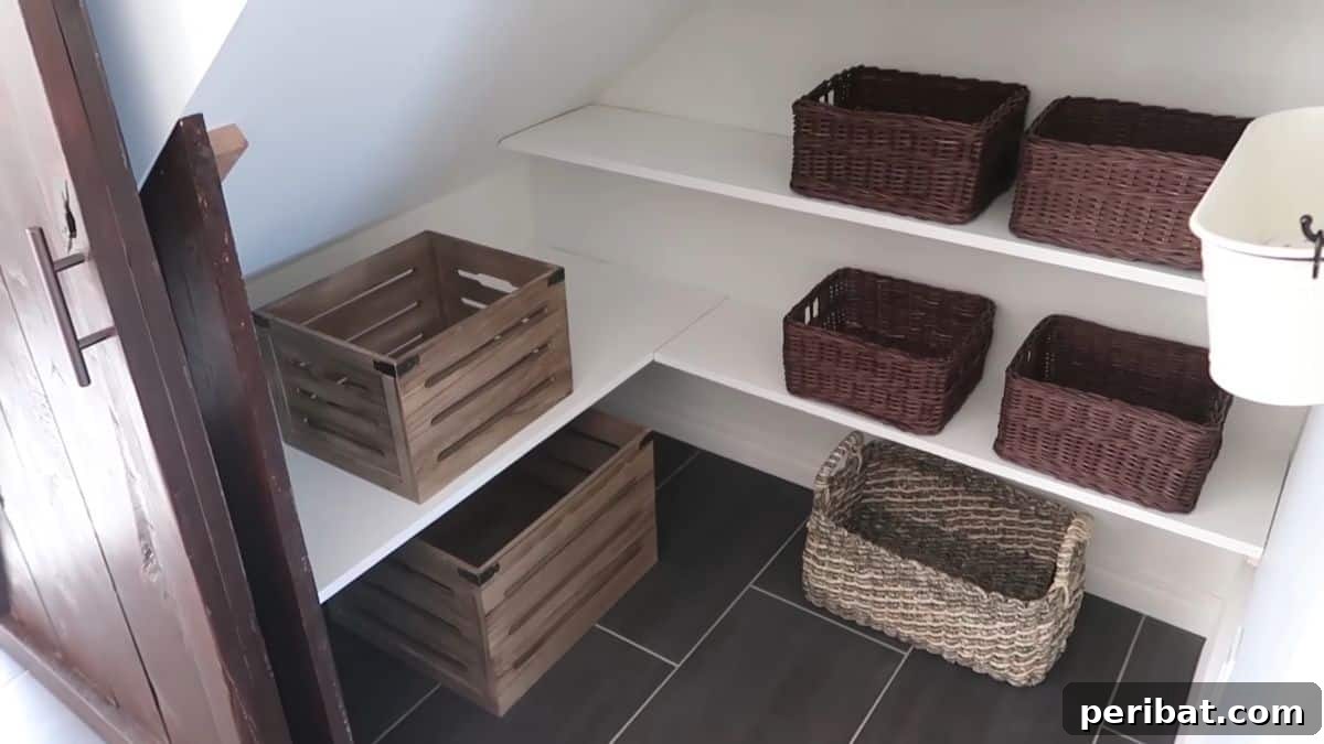 Transform Your Pantry: 45 Shelving Ideas and Creative Builds 45 DIY Under Stairs Pantry With Shelves