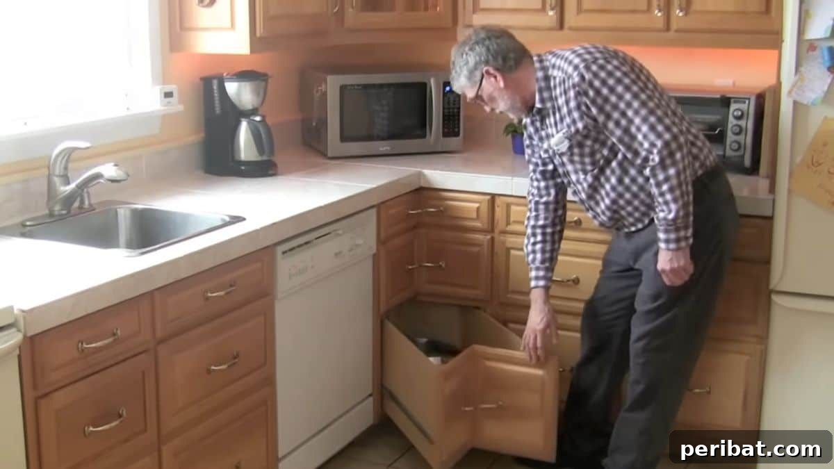 Master Your Kitchen Cabinets 47 Ways 16 DIY Kitchen Corner Drawers