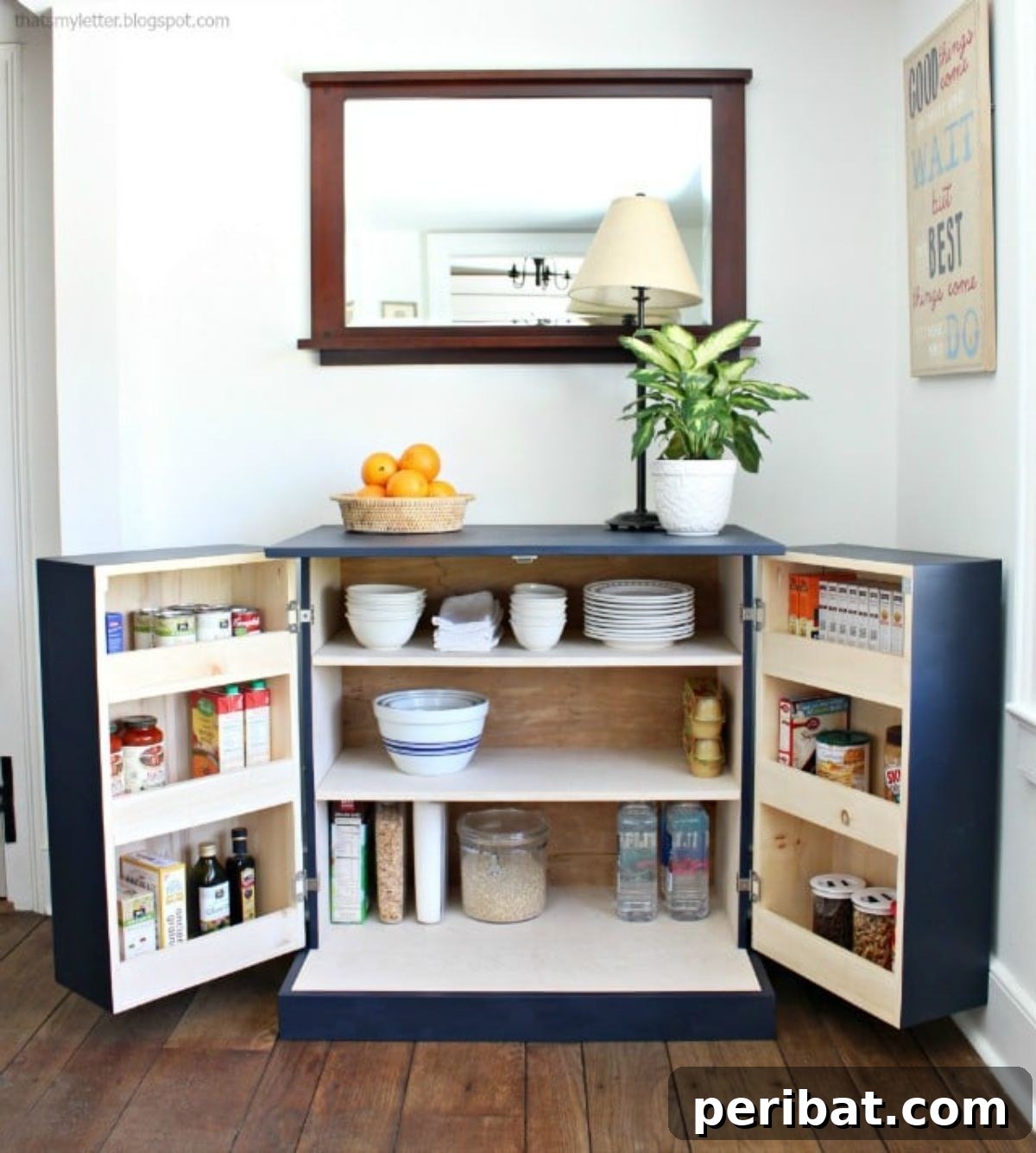 Master Your Kitchen Cabinets 47 Ways 26 DIY Freestanding Kitchen Pantry Cabinet