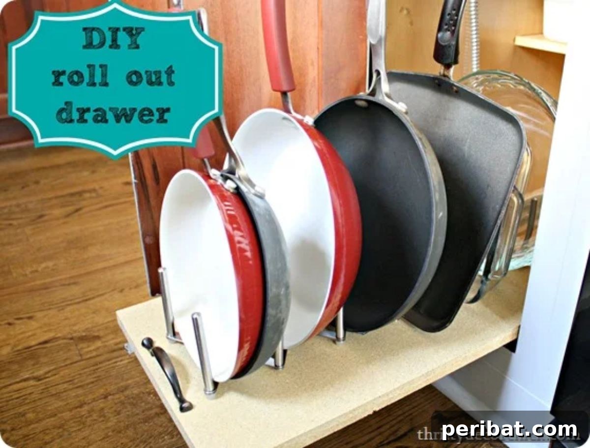 25 Clever DIY Cupboard Organization Hacks 13 Lower Cabinet Rollouts