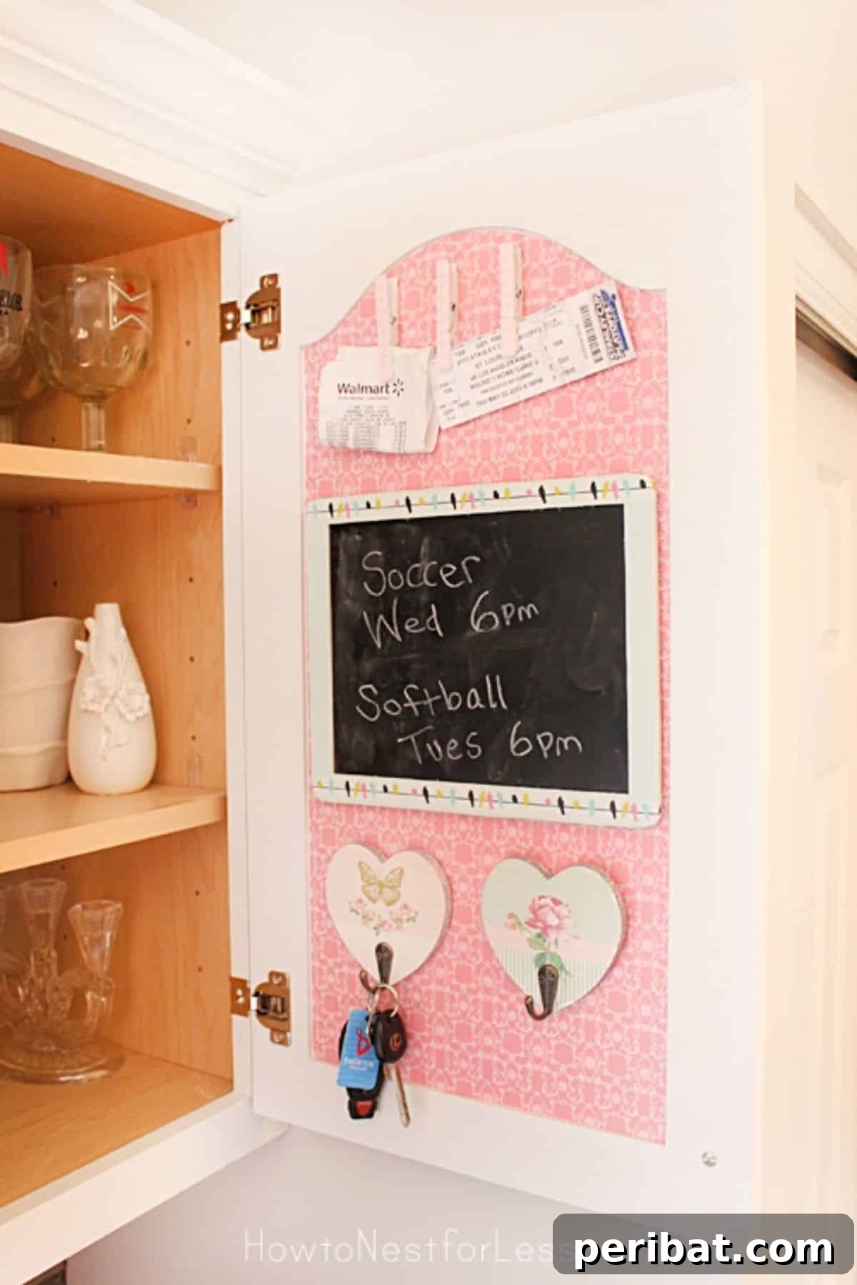 25 Clever DIY Cupboard Organization Hacks 21 DIY Kitchen Command Center