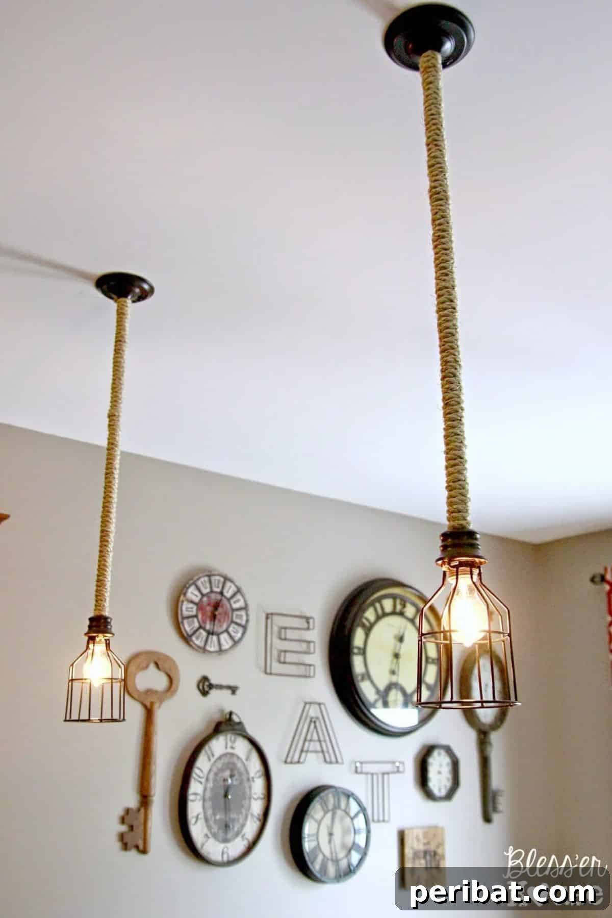 Factory Flair: 48 DIY Industrial Decor Projects 38 DIY Industrial Pendant Light