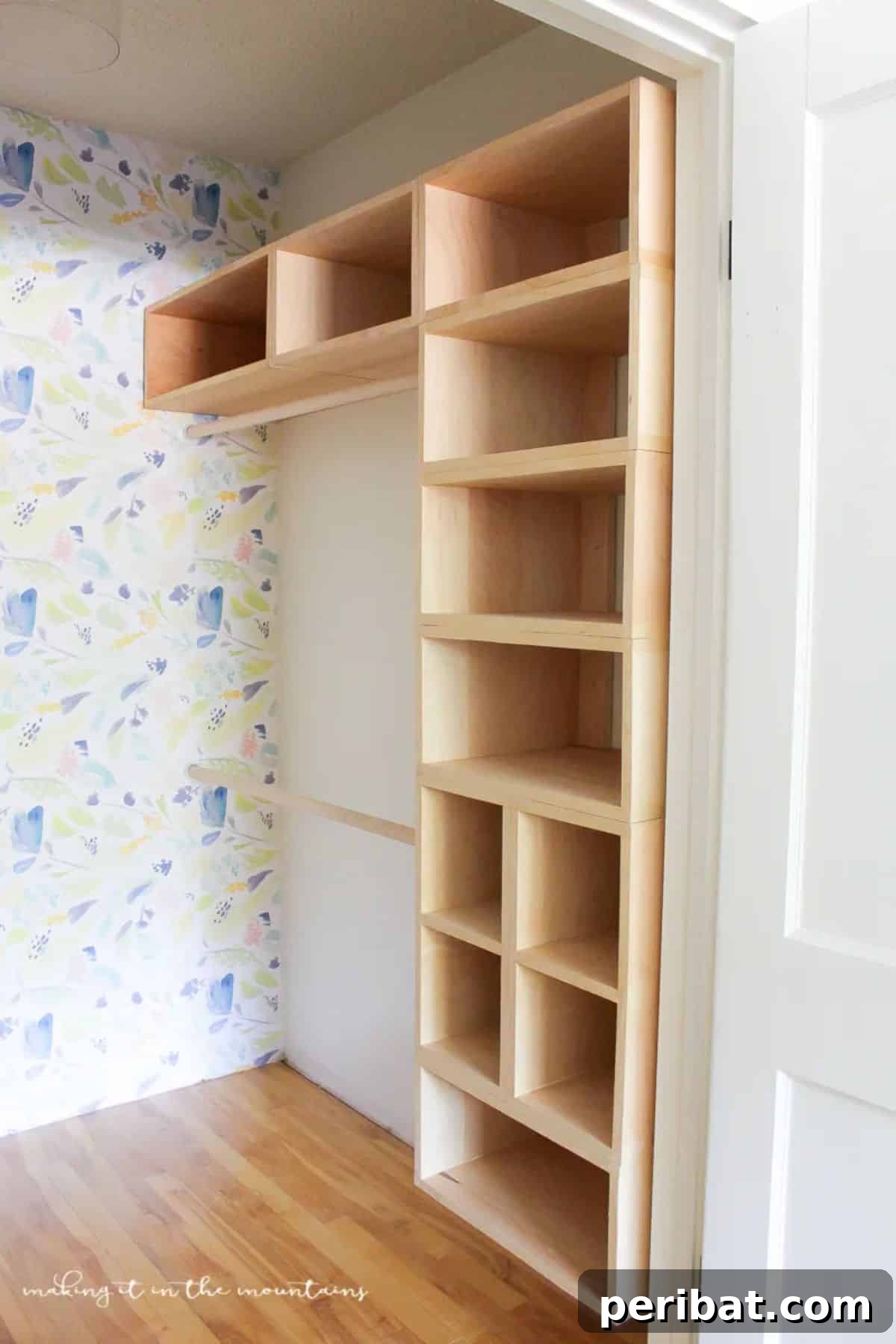 DIY Custom Closet Organizer using a box system