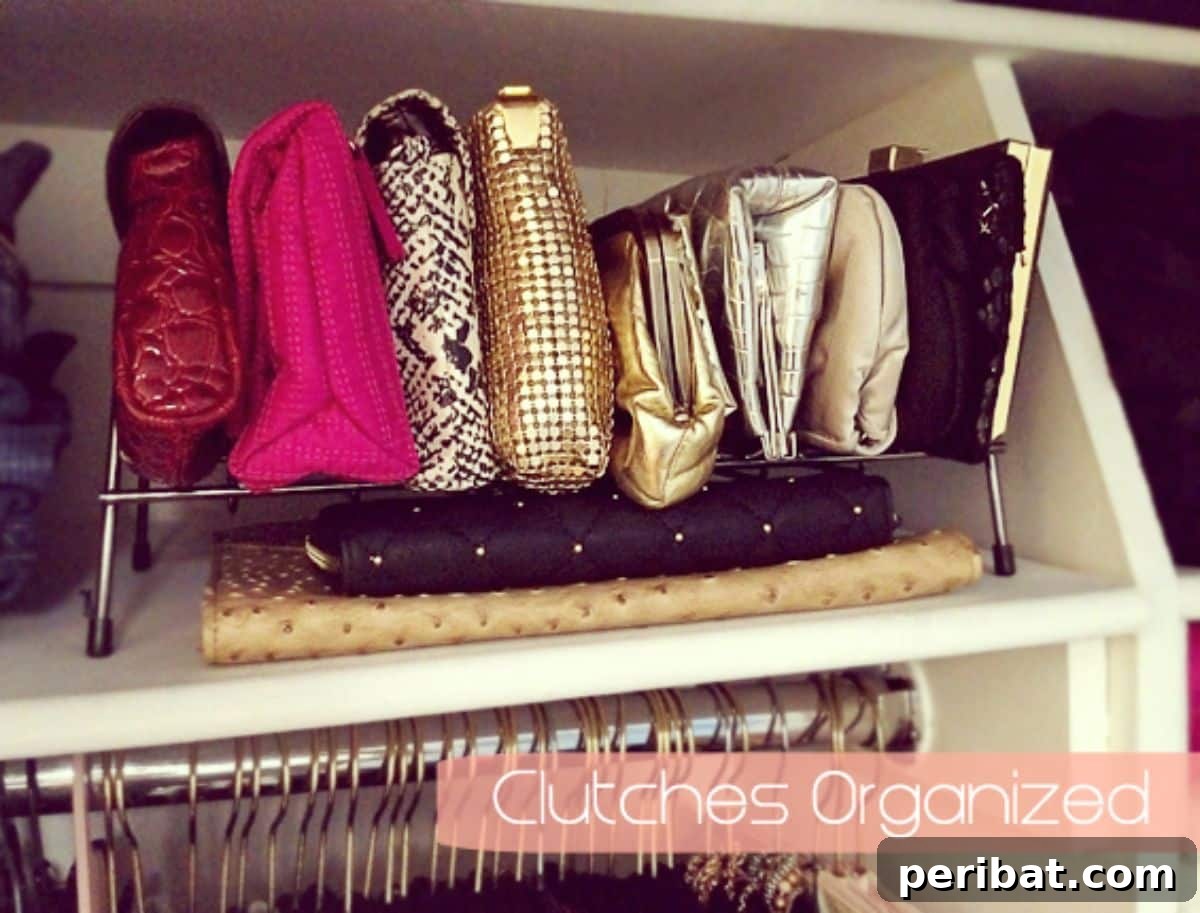 Lid Rack Clutch DIY Organizer using kitchen supplies