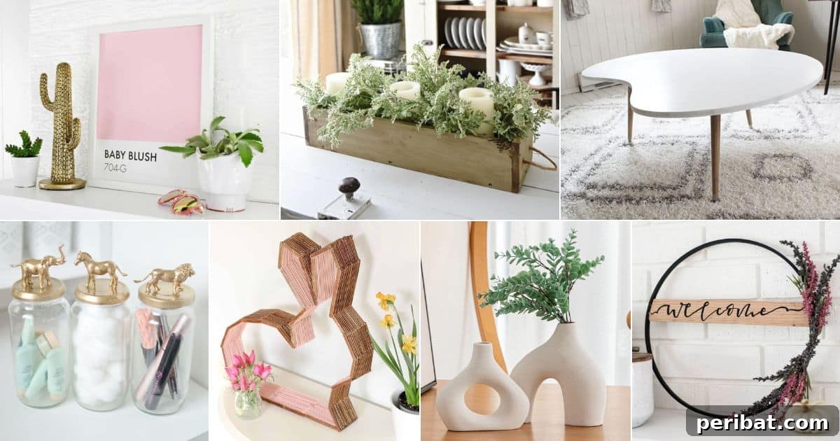 47 Stylish DIY Projects to Modernize Your Home 2 47 Modern DIY Home Decor Ideas and Products Facebook image. Explore innovative ways to personalize your home decor.