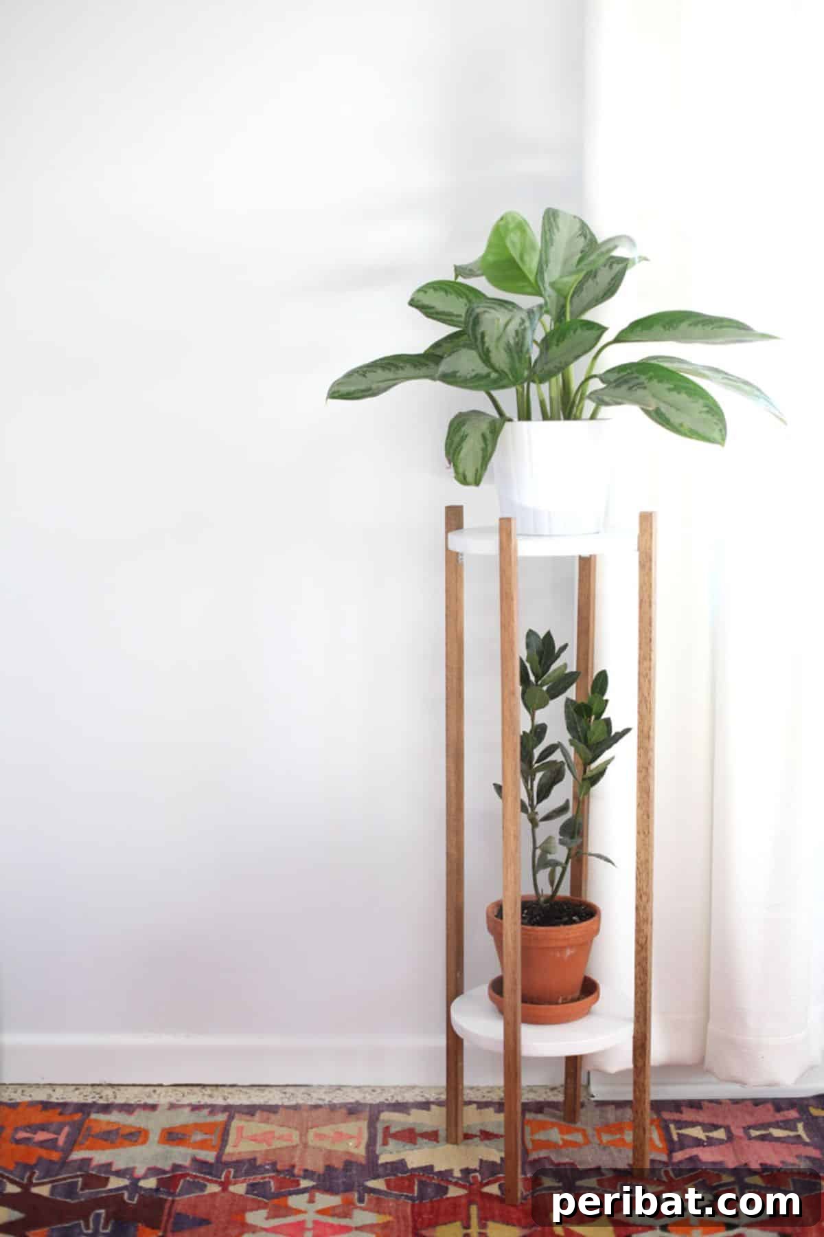 47 Stylish DIY Projects to Modernize Your Home 12 DIY Mid-Century Inspired Plant Stand. Add botanical charm to any room.
