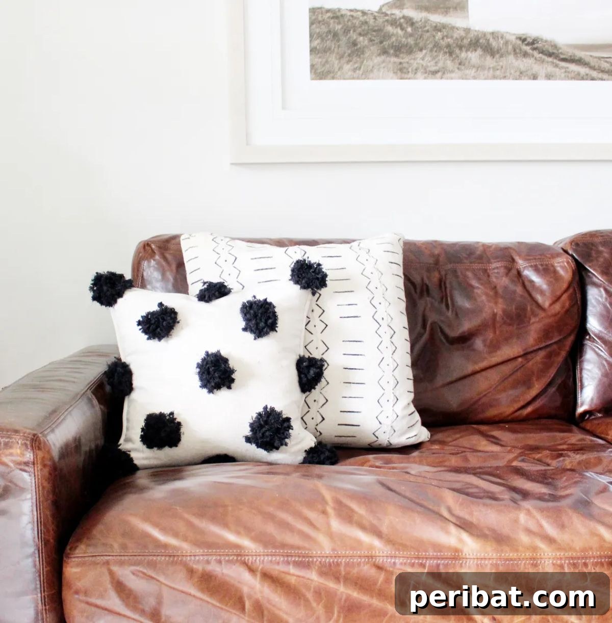 47 Stylish DIY Projects to Modernize Your Home 14 Easy DIY Pom Pom Pillow. Add plush texture and playful charm.