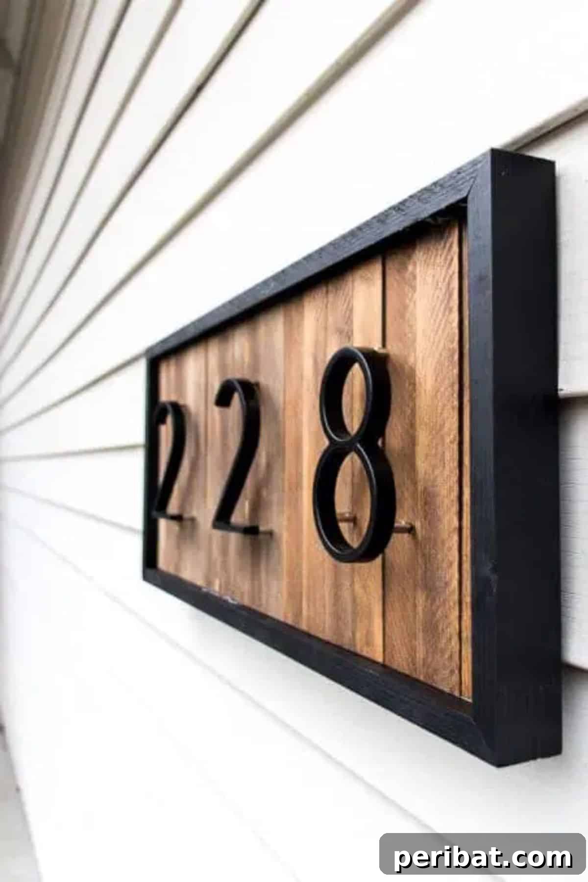 47 Stylish DIY Projects to Modernize Your Home 20 DIY Modern House Number Sign with Wood Shims. Enhance curb appeal with unique numbers.
