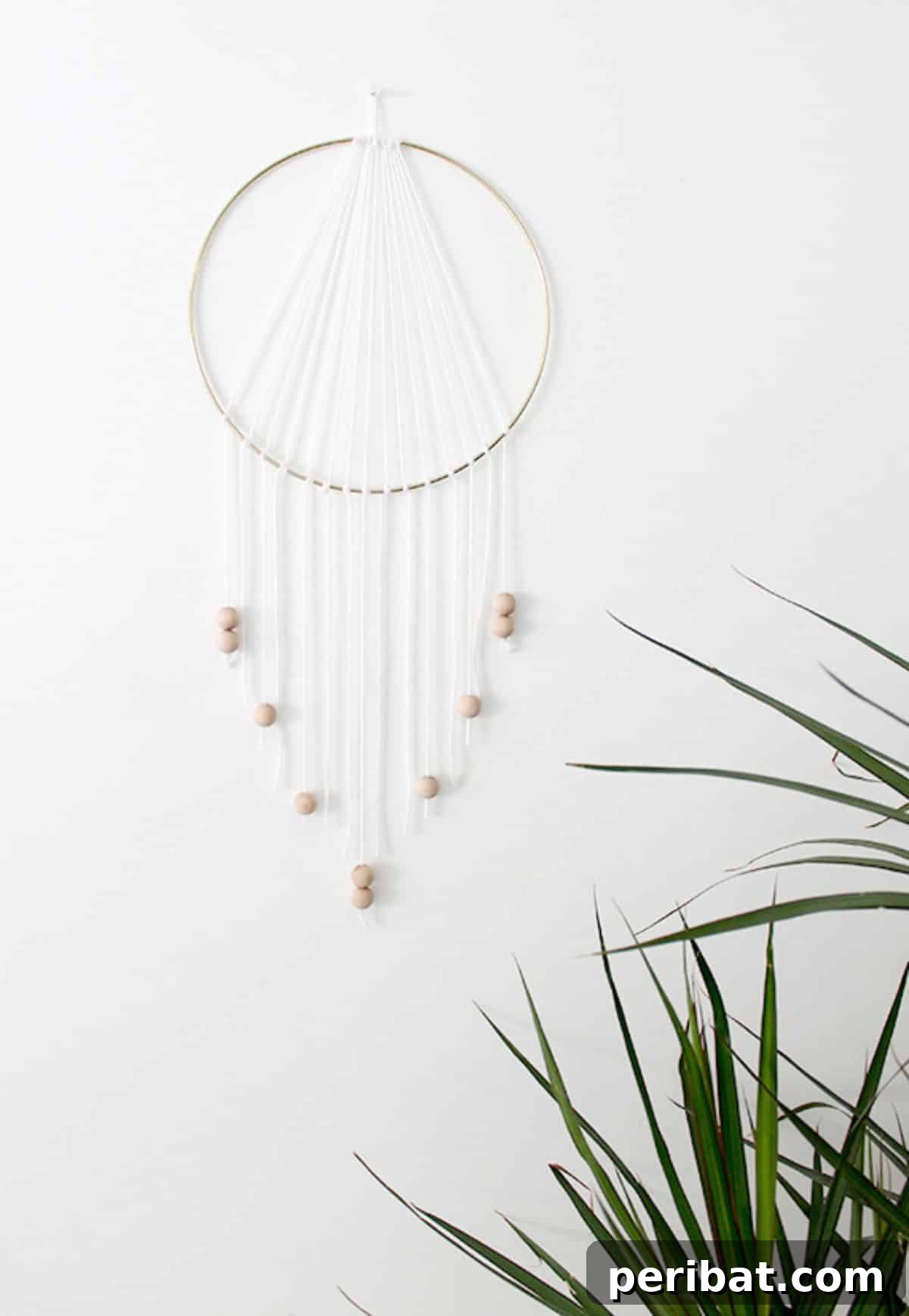 47 Stylish DIY Projects to Modernize Your Home 39 DIY Modern Dreamcatcher. Contemporary style with traditional symbolism.