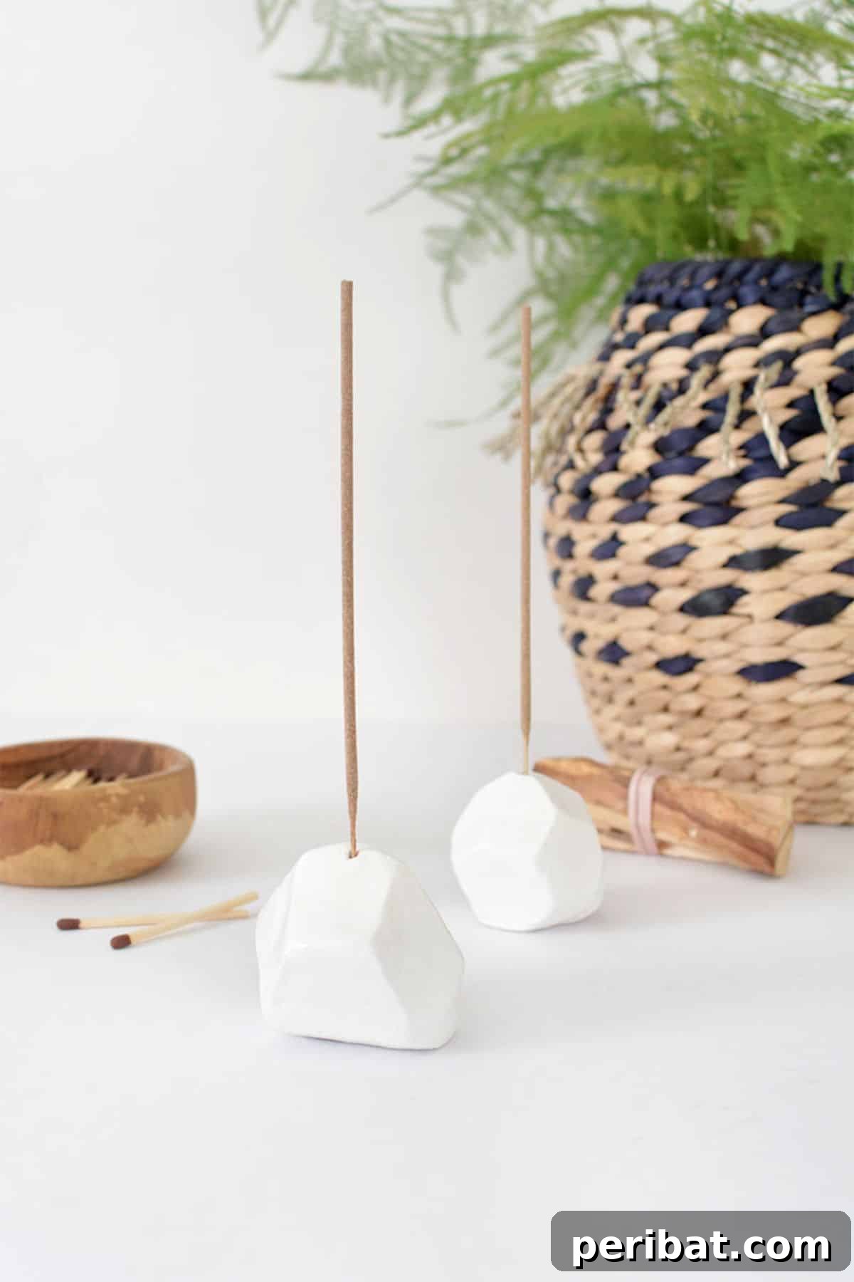 47 Stylish DIY Projects to Modernize Your Home 8 DIY Incense Holder. Stylish aromatherapy for your home.