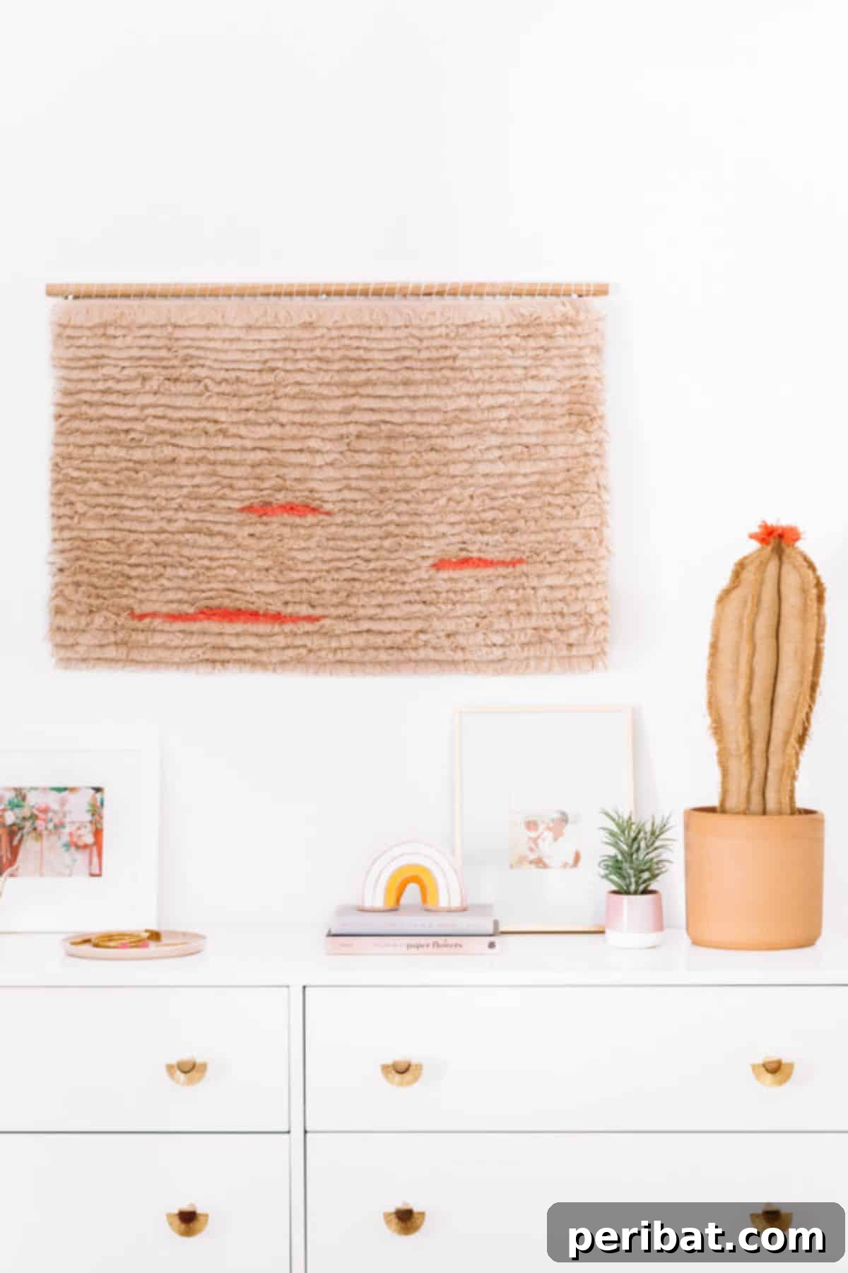 DIY Fringe Wall Hanging