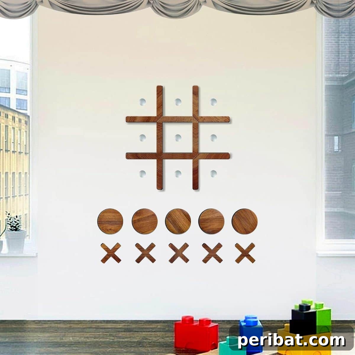 Large Wood Game Room Wall Decor