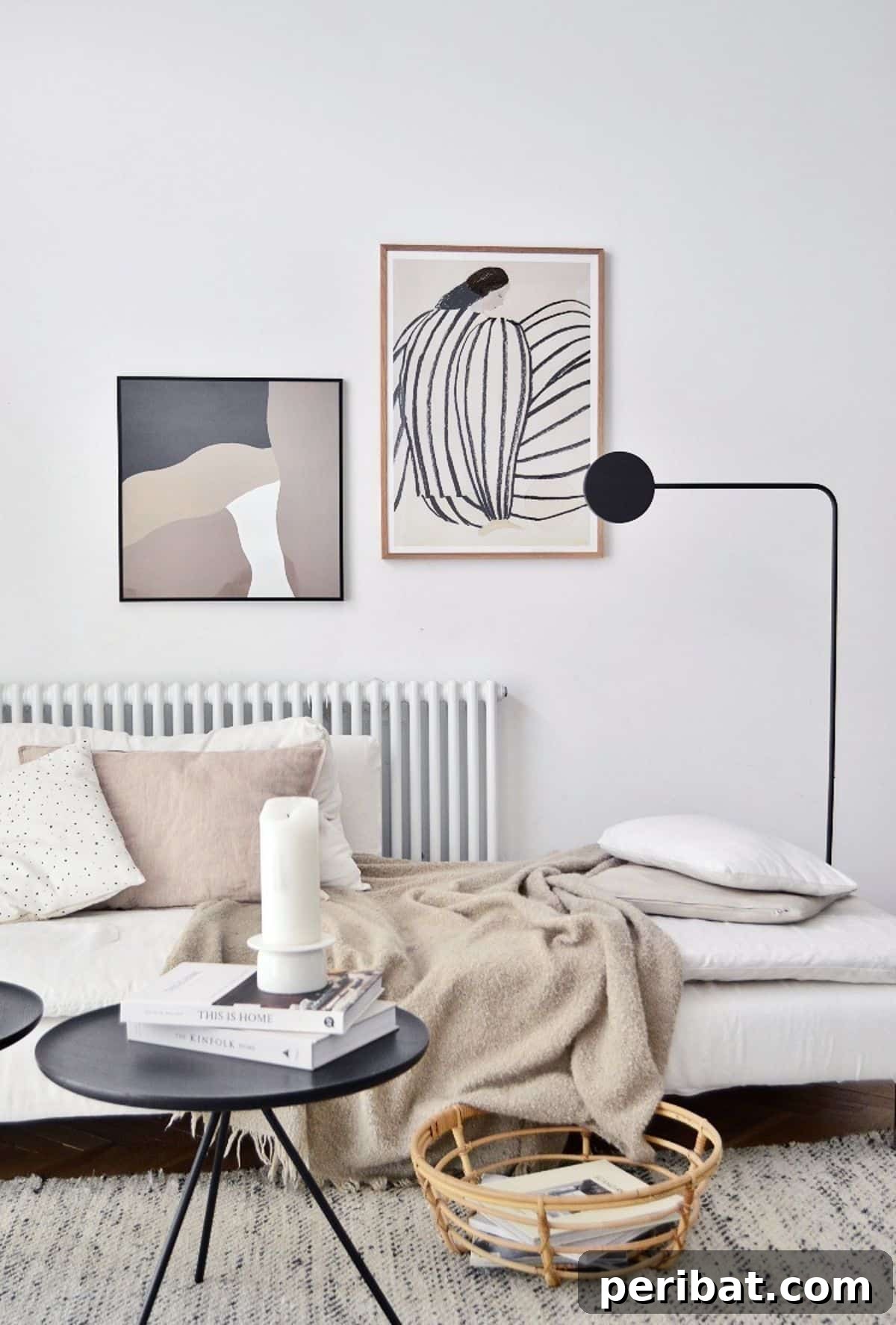 Easy Minimalist DIY Wall Art In Earthy Neutrals