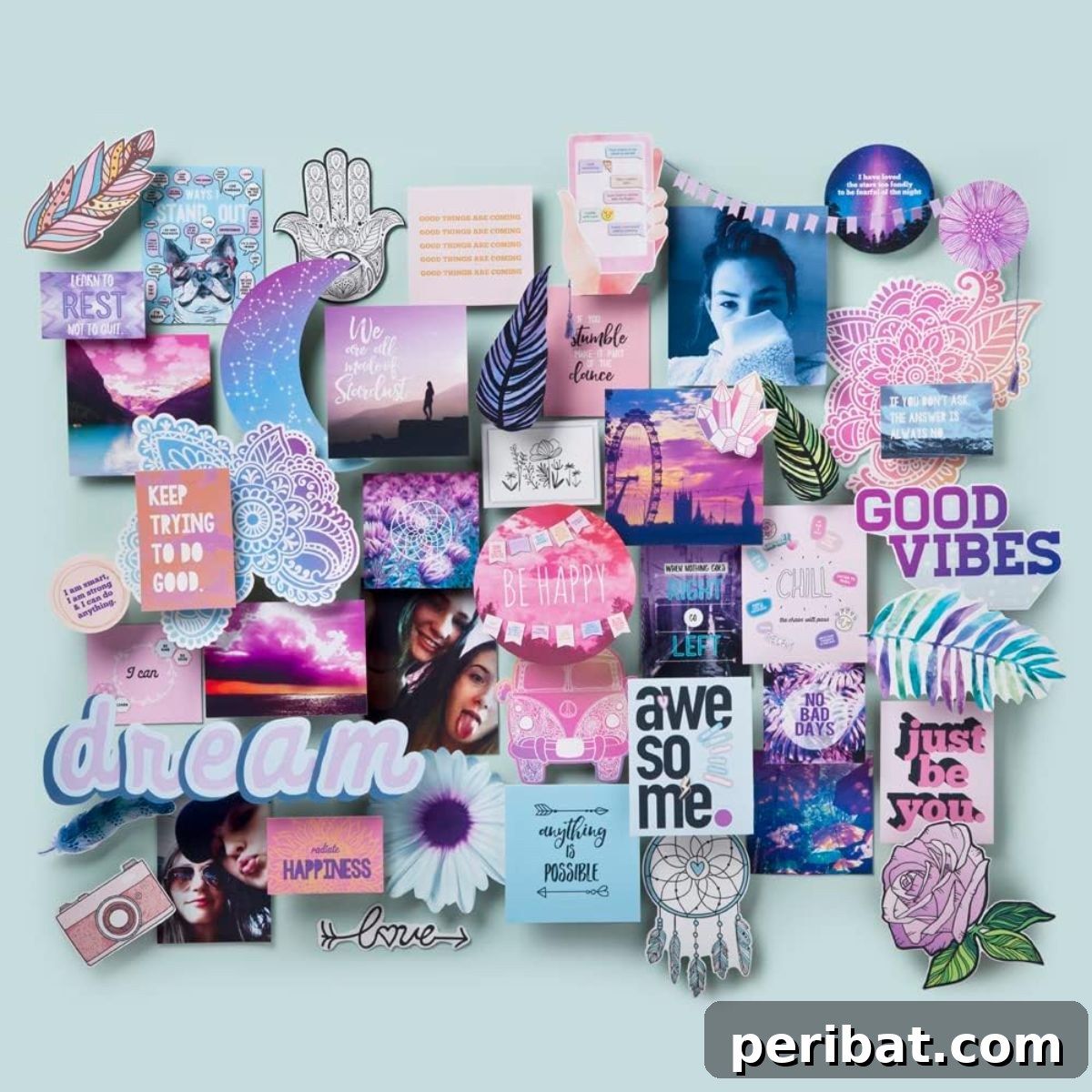 26 Inspiring DIY Photo Collage Ideas & Creations 15 Color-Coordinated Wall Collage