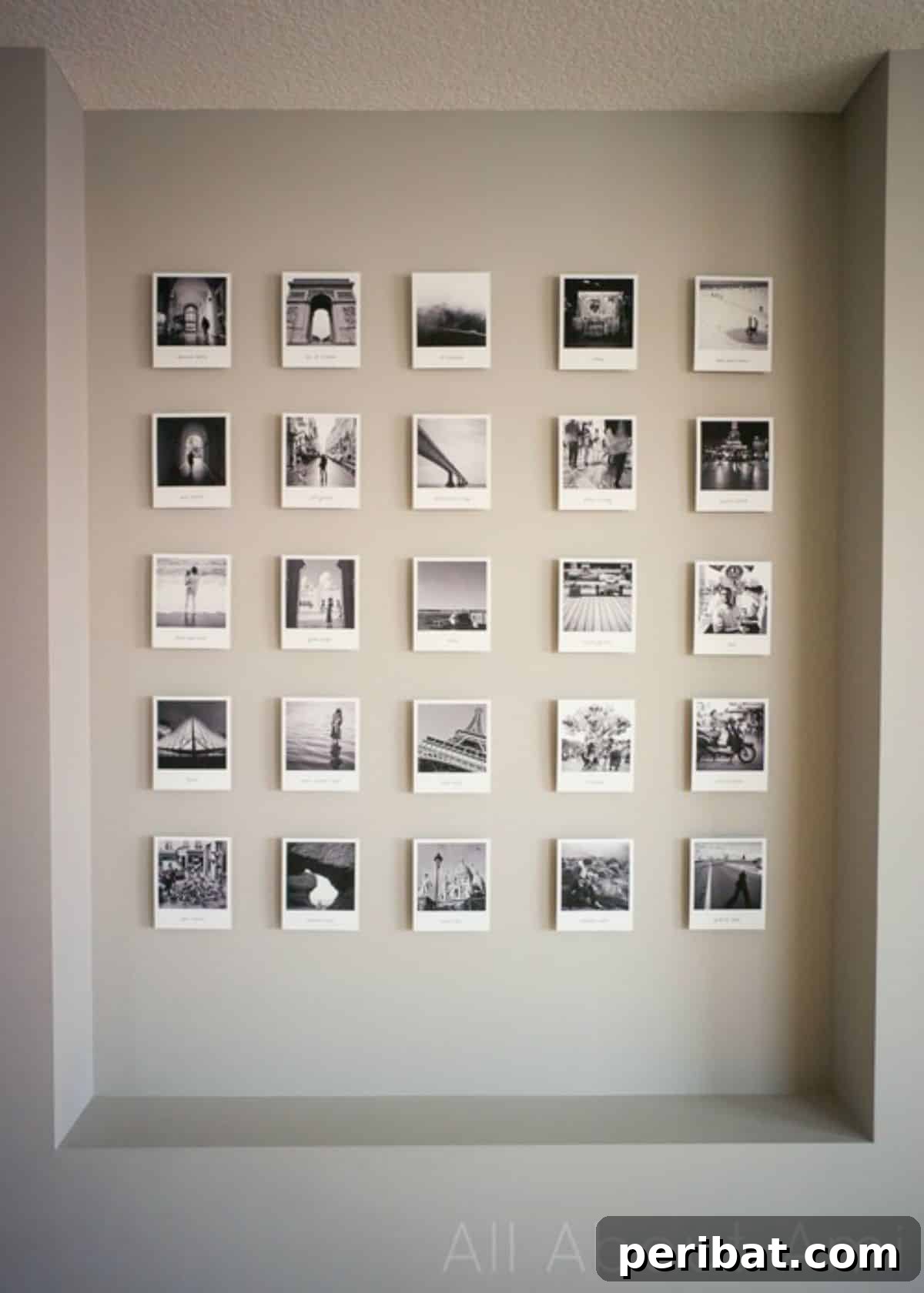 26 Inspiring DIY Photo Collage Ideas & Creations 18 Polaroid Wall