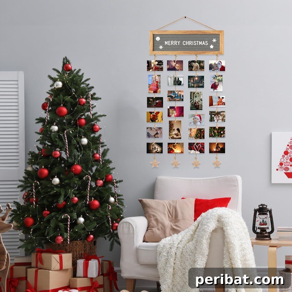 26 Inspiring DIY Photo Collage Ideas & Creations 5 DIY Frame Felt Letterboard Photo Collage