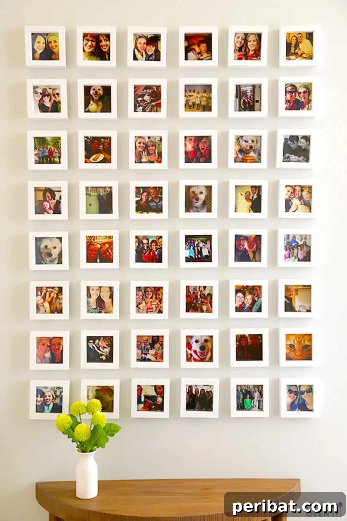 26 Inspiring DIY Photo Collage Ideas & Creations 8 Instagram Prints Wall