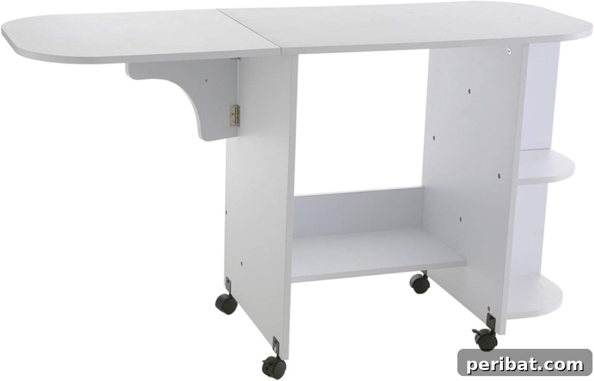 Rolling Craft Table
