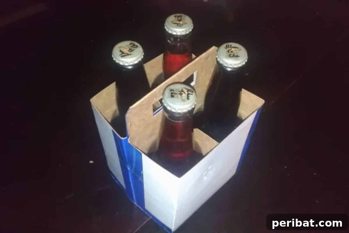 Cardboard Bottle Box