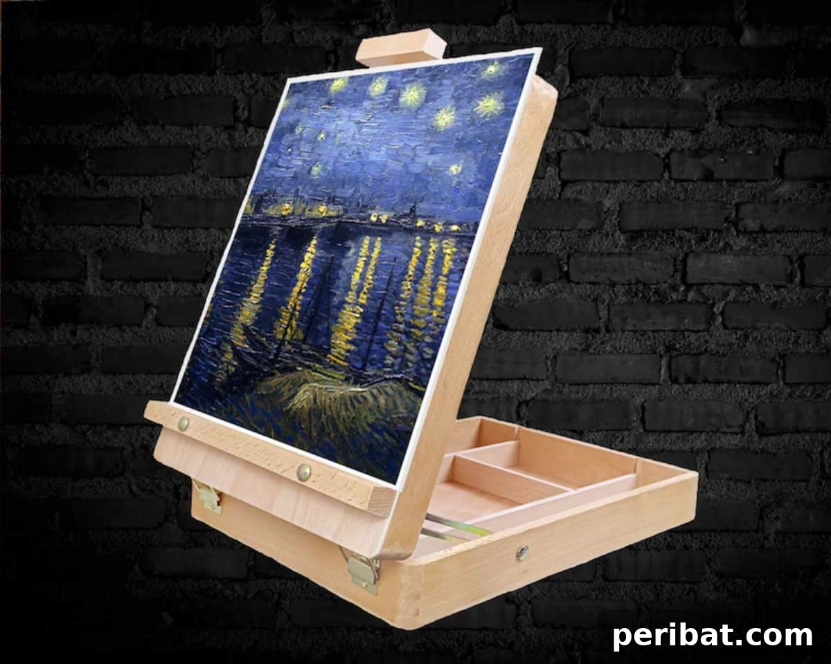 Personalized Tabletop Easel With Storage Space