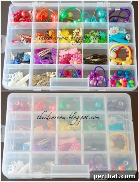 Craft Boxes for Hair Storage