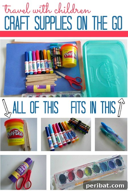 Craft Supplies on the Go