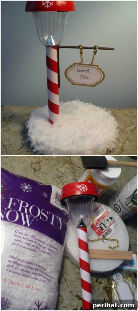 North Pole Solar Light
