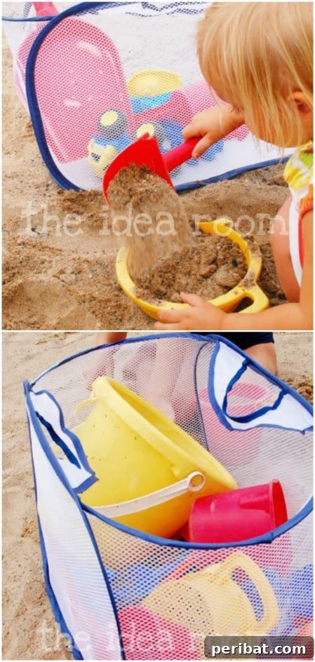 Mesh Beach Toy Holder
