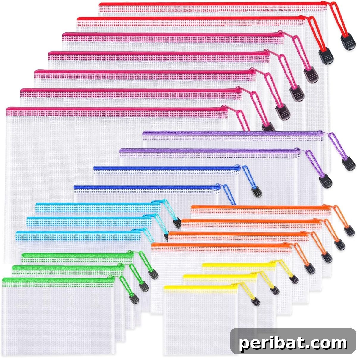 Zipper Plastic Wallets