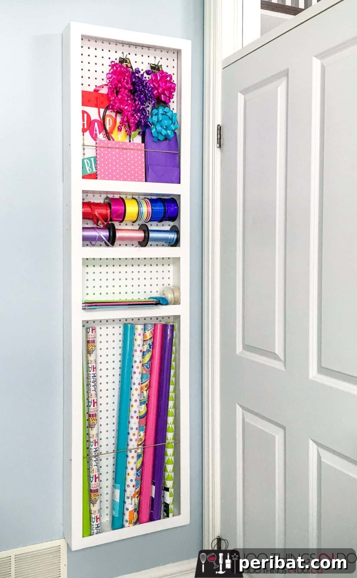 Sturdy Door Utility Rack for Pantry Storage