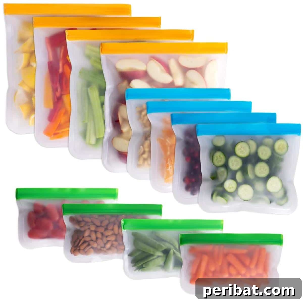 43 Clever Snack Storage Ideas: DIY & Ready-Made Solutions 19 Eco-Friendly Reusable Storage Snack Bags