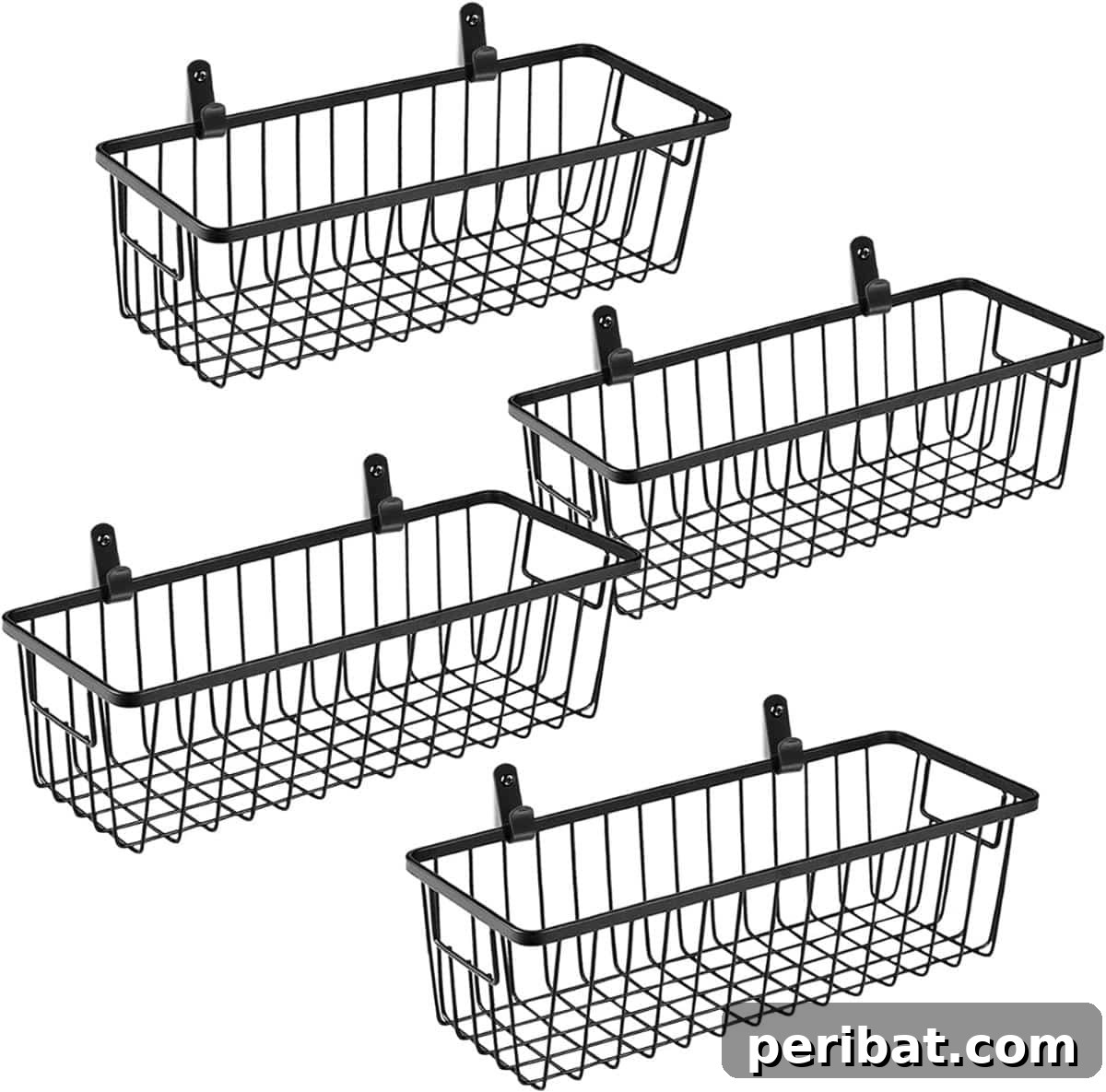 35 Ultimate Paint Storage DIY Ideas and Top-Rated Products 18 Wall-Mounted Metal Wire Bin Basket Containers