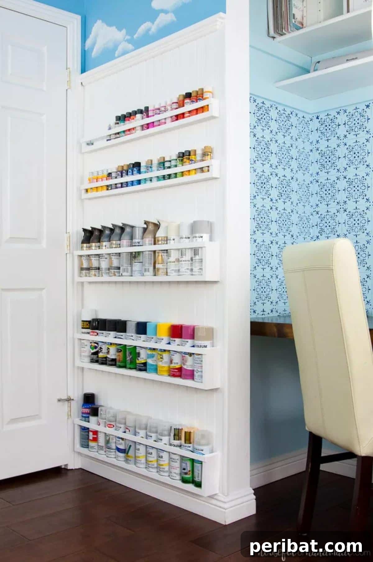 35 Ultimate Paint Storage DIY Ideas and Top-Rated Products 28 DIY Wall Shelving