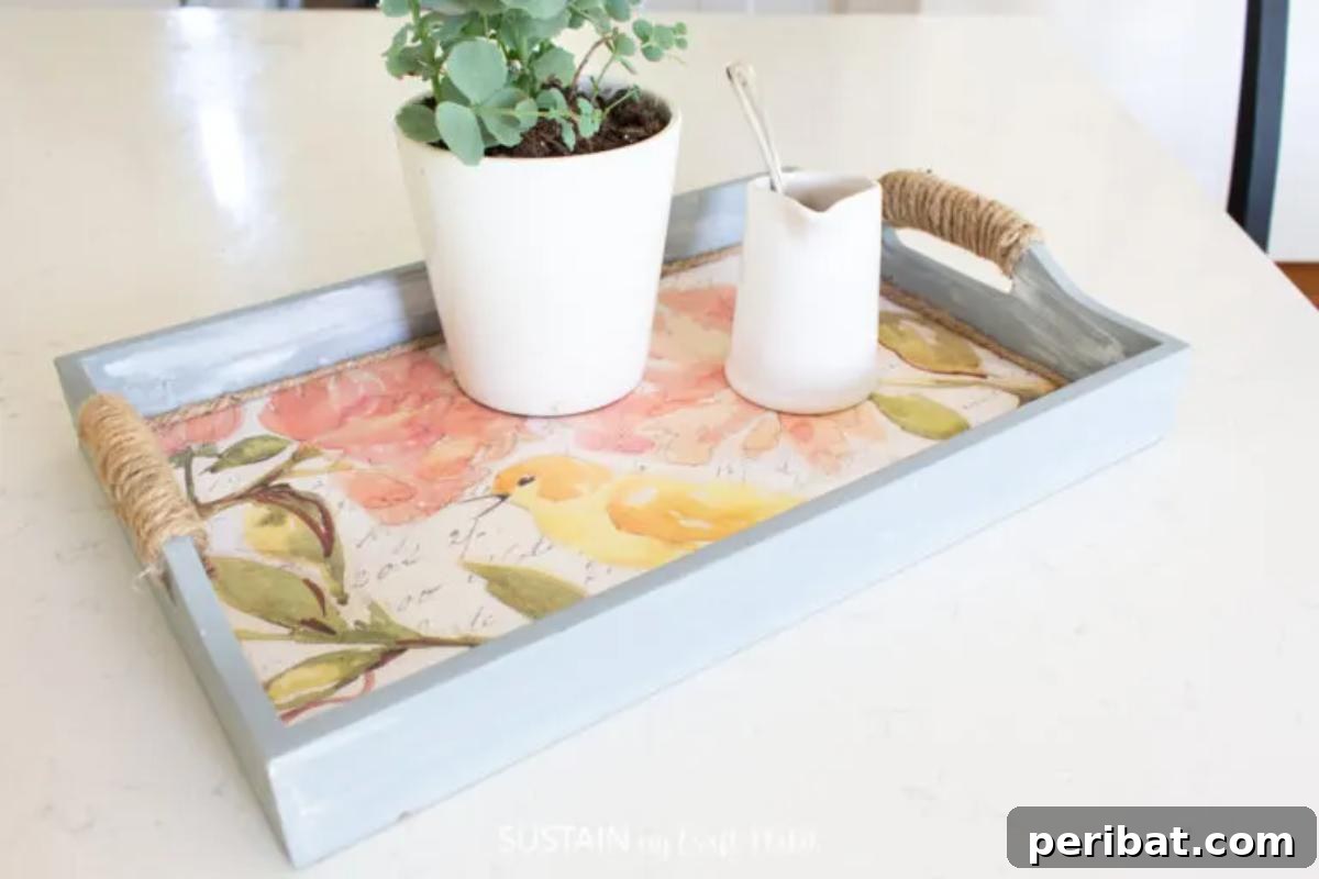 50 Smart Makeup Organization Ideas: DIY Projects & Best Products 19 Upcycled Serving Tray