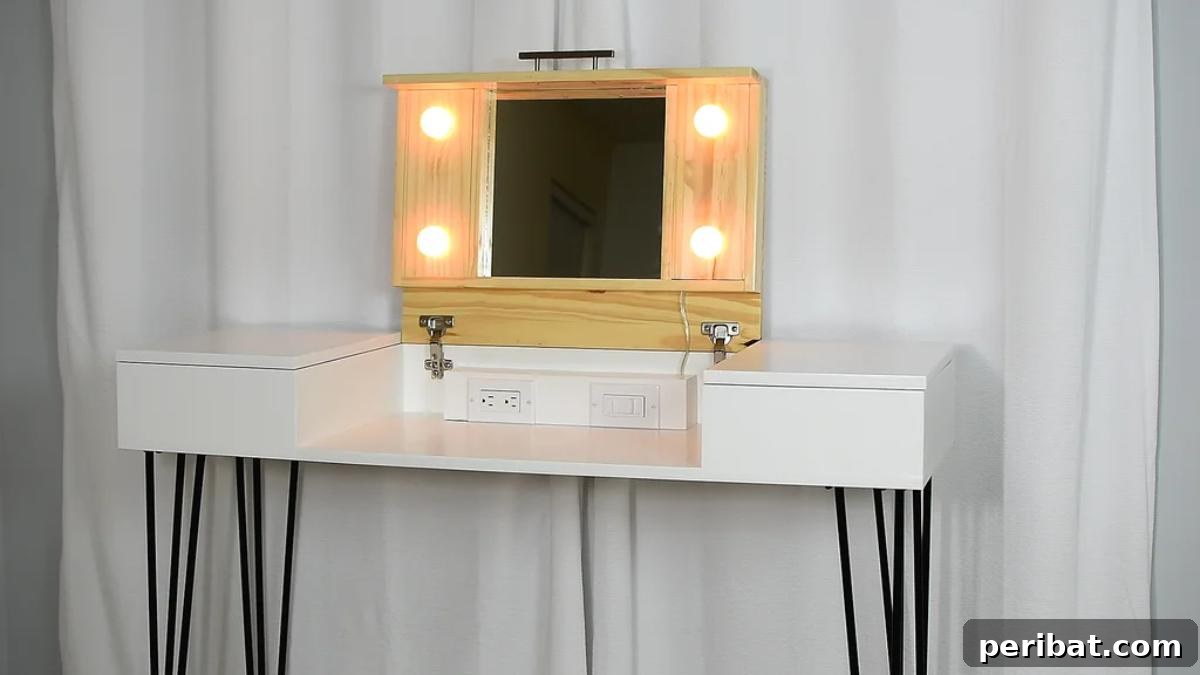 50 Smart Makeup Organization Ideas: DIY Projects & Best Products 25 Beauty Station Vanity Table