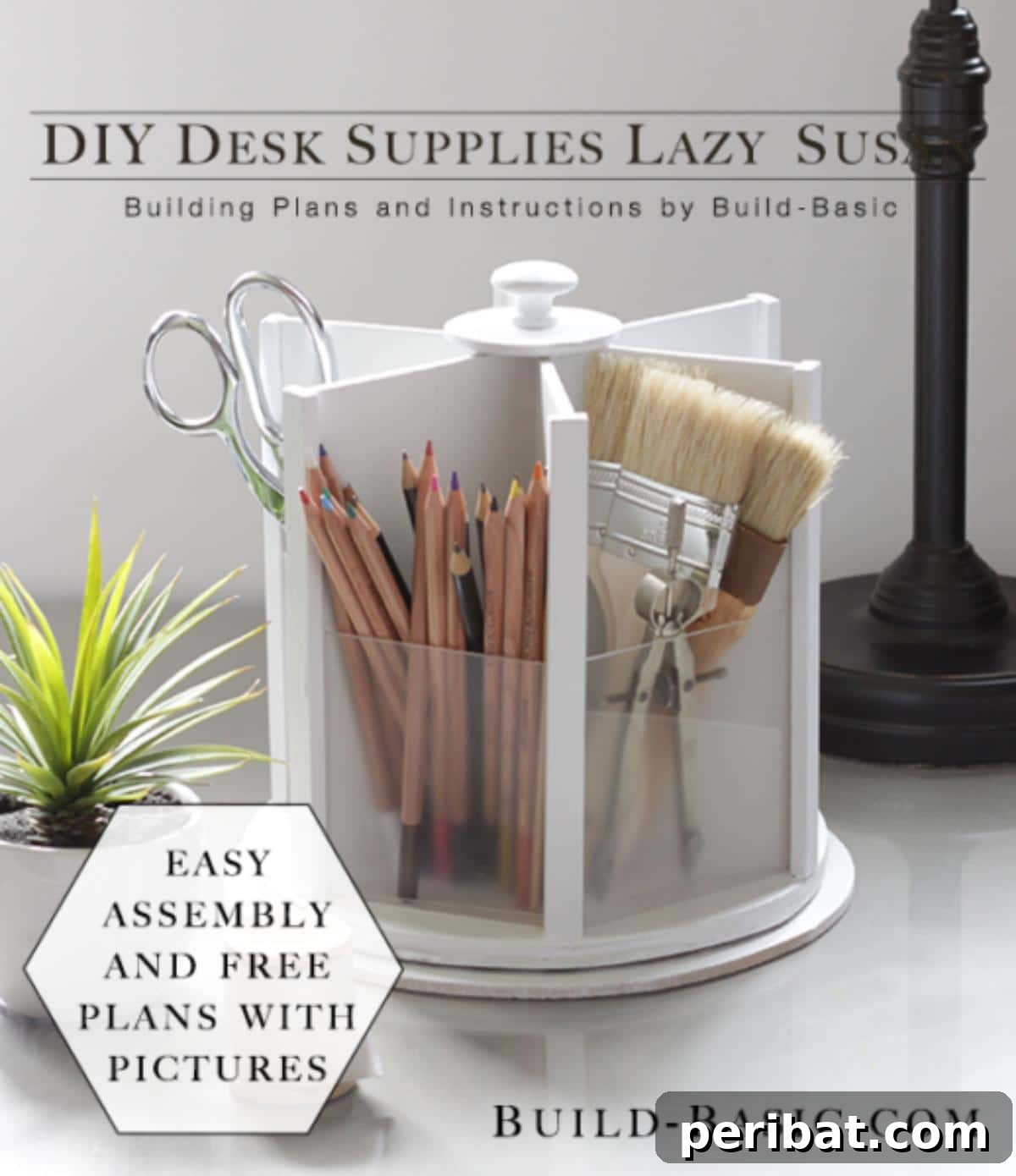 50 Smart Makeup Organization Ideas: DIY Projects & Best Products 38 DIY Lazy Susan