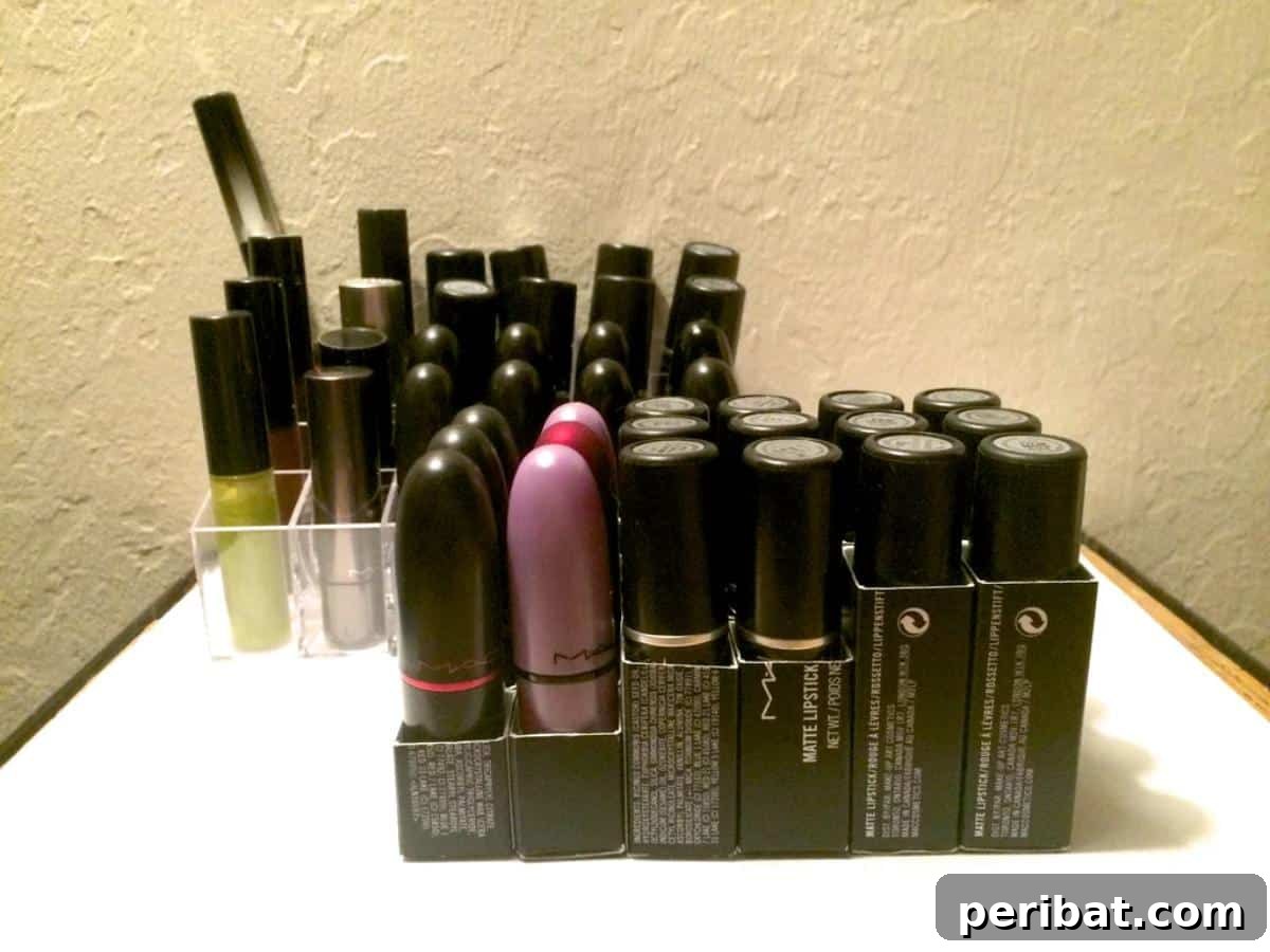 50 Smart Makeup Organization Ideas: DIY Projects & Best Products 44 Use a Lipstick Caddy