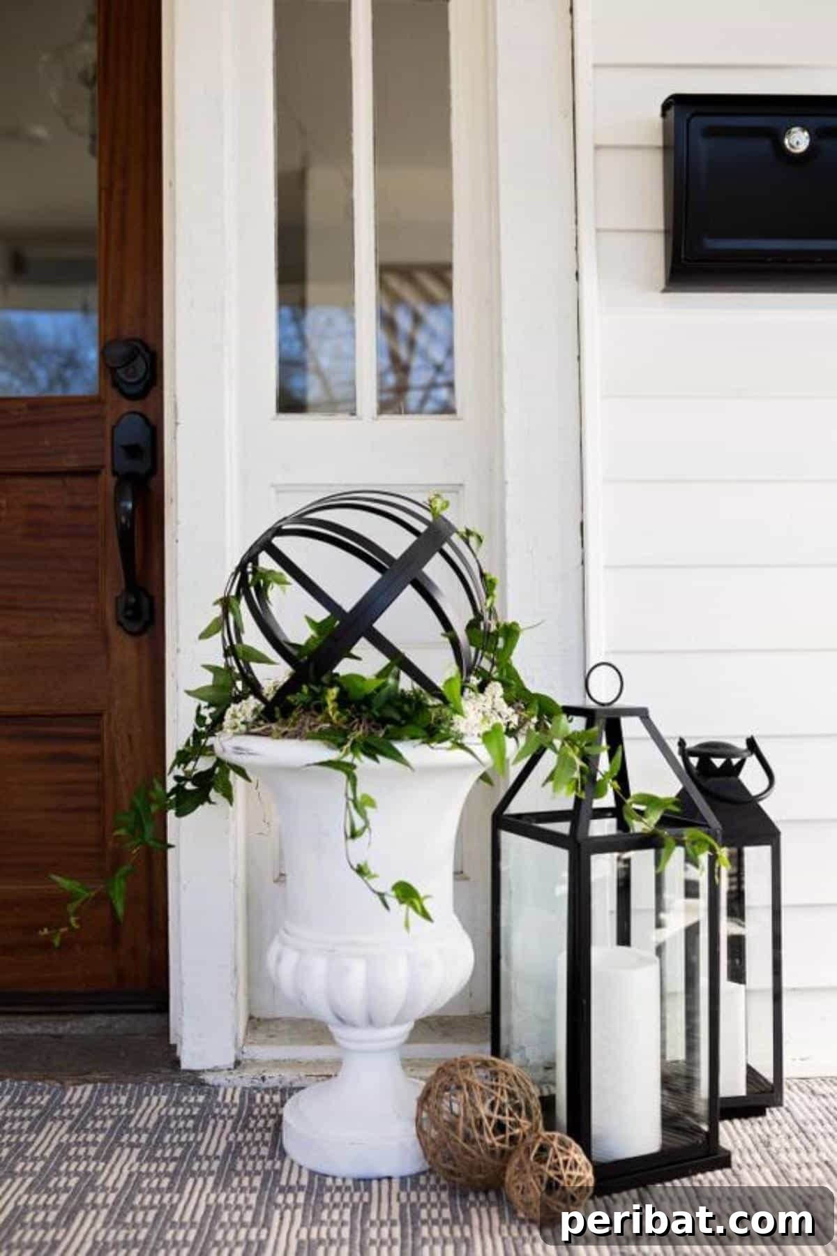 50 Plant Display Ideas: DIY Projects and Product Picks 15 Elegant cottage-style topiary base created from upcycled materials