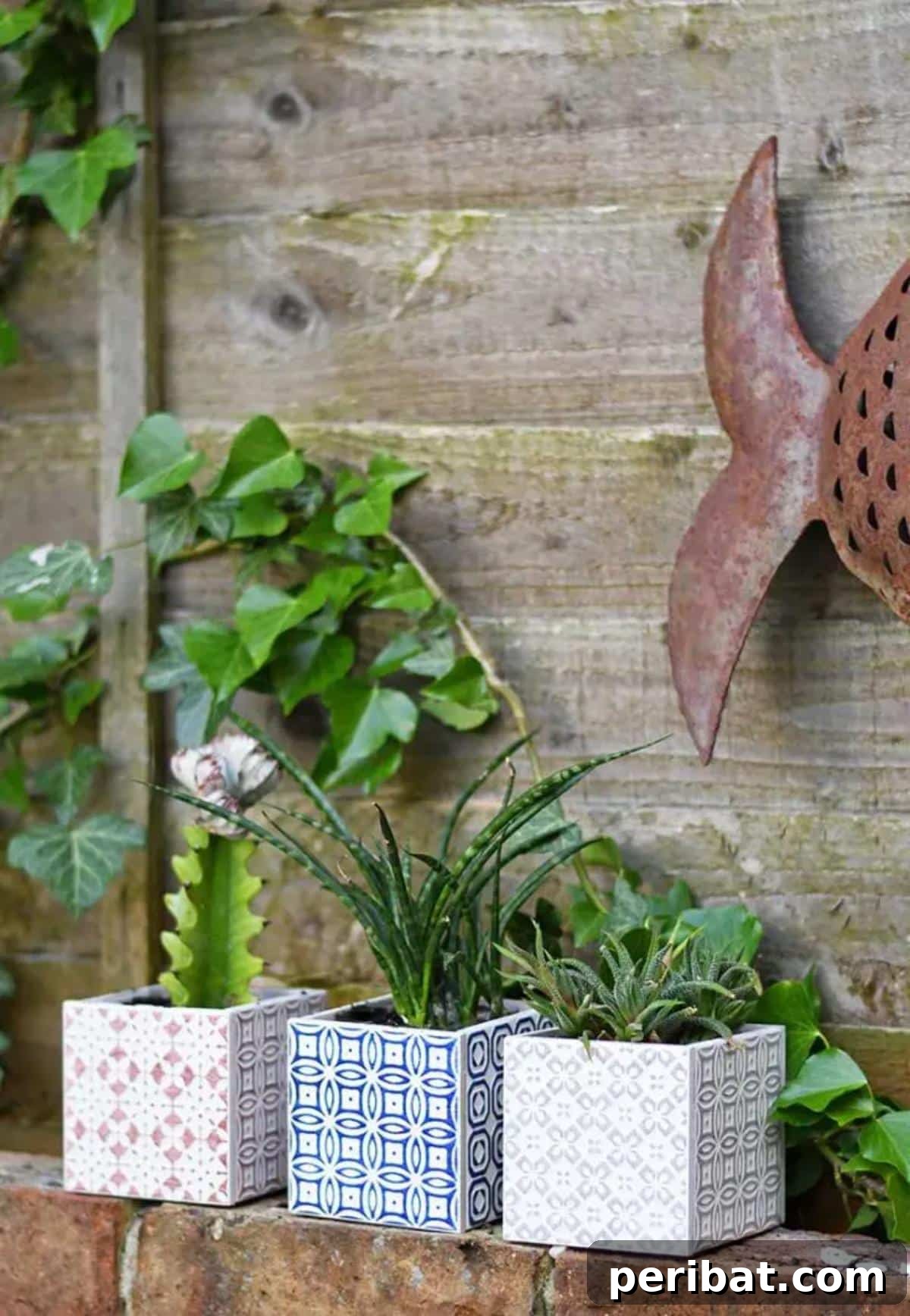 50 Plant Display Ideas: DIY Projects and Product Picks 20 Exotic Moroccan tile planter with vibrant patterns