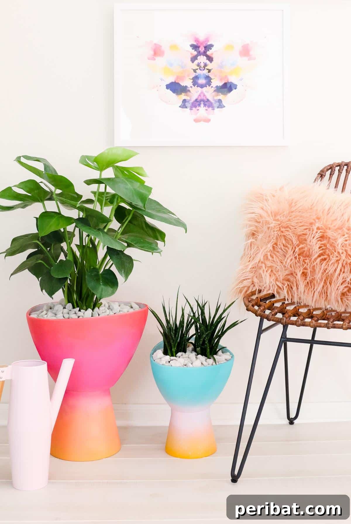 50 Plant Display Ideas: DIY Projects and Product Picks 21 Stylish gradient planters with smooth color transitions