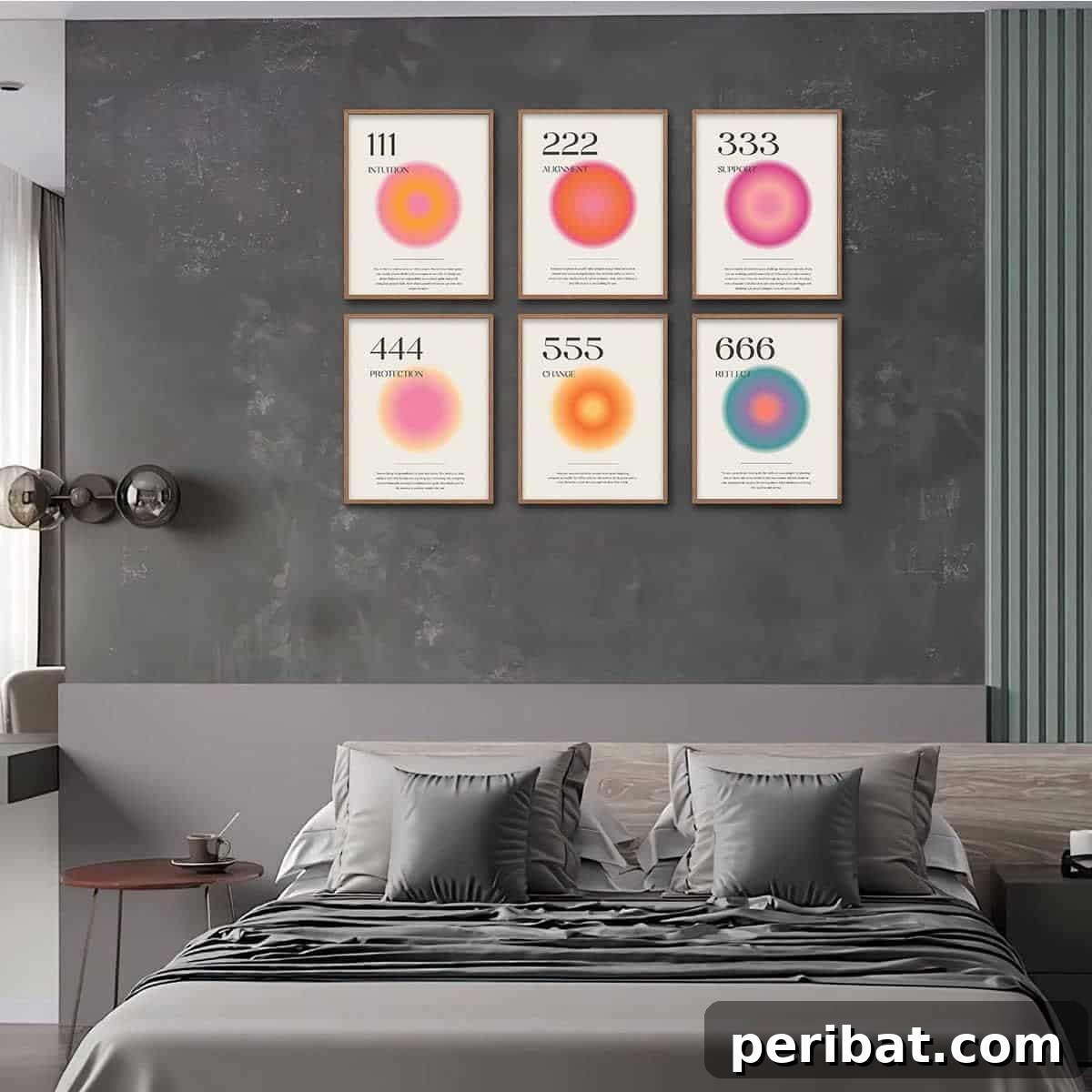 Simplify Your Space: 50 Minimalist Room Decor DIYs & Picks 23 Aura Angel Numbers Poster for Minimalist Room