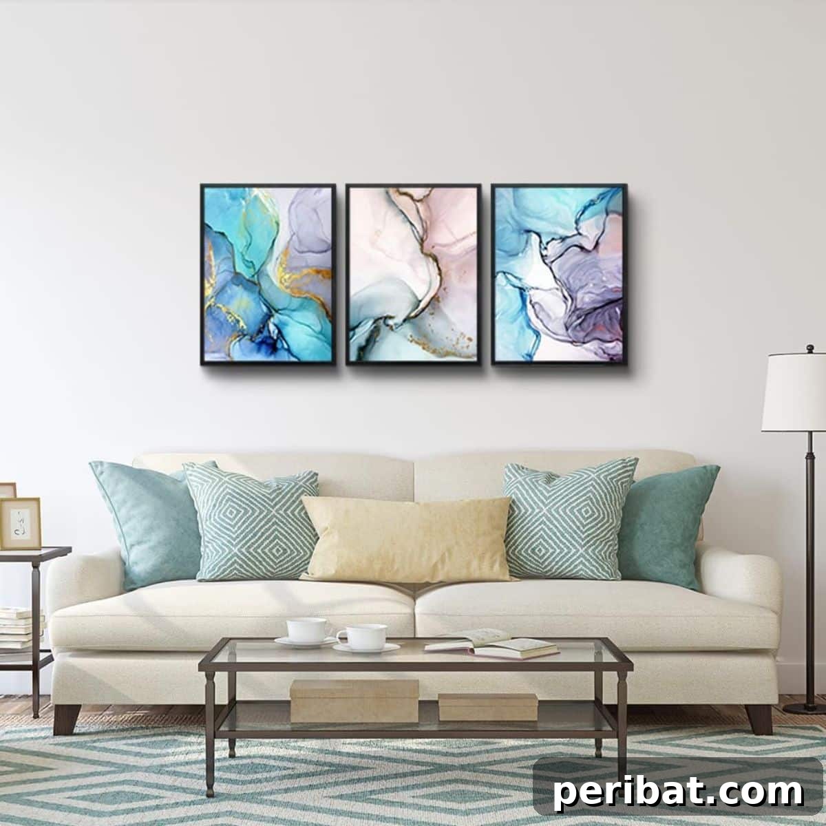Simplify Your Space: 50 Minimalist Room Decor DIYs & Picks 31 Black Framed Minimalist Abstract Ink Wall Decor