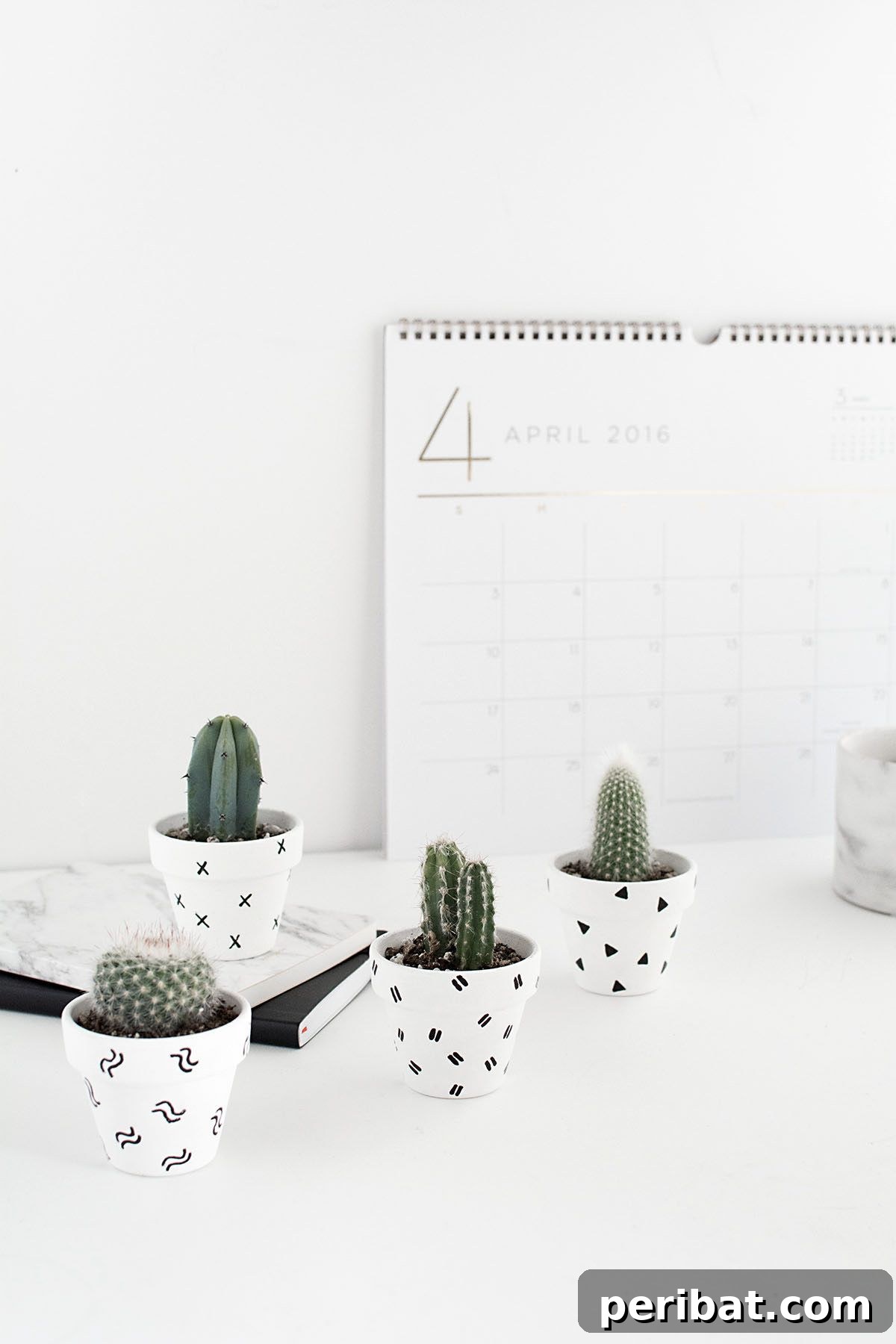 Simplify Your Space: 50 Minimalist Room Decor DIYs & Picks 37 DIY Minimalist Plant Pots
