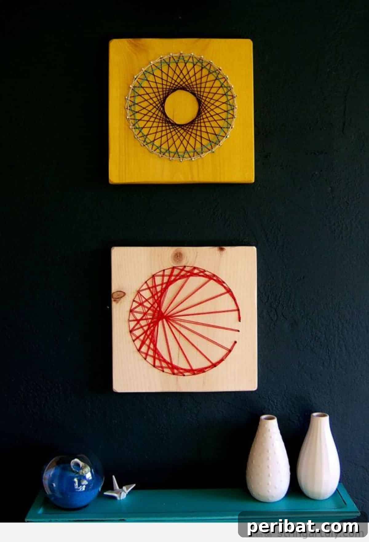 Simplify Your Space: 50 Minimalist Room Decor DIYs & Picks 48 Divine Minimalist String Art