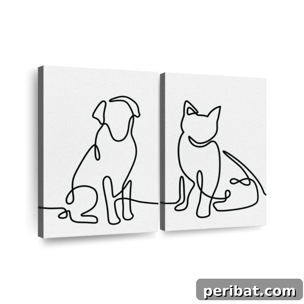 Simplify Your Space: 50 Minimalist Room Decor DIYs & Picks 52 Single Line Art Decor