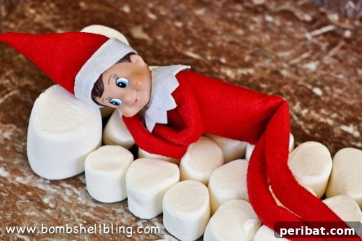 60 Whimsical Elf on the Shelf Display Ideas 15 Nap Time