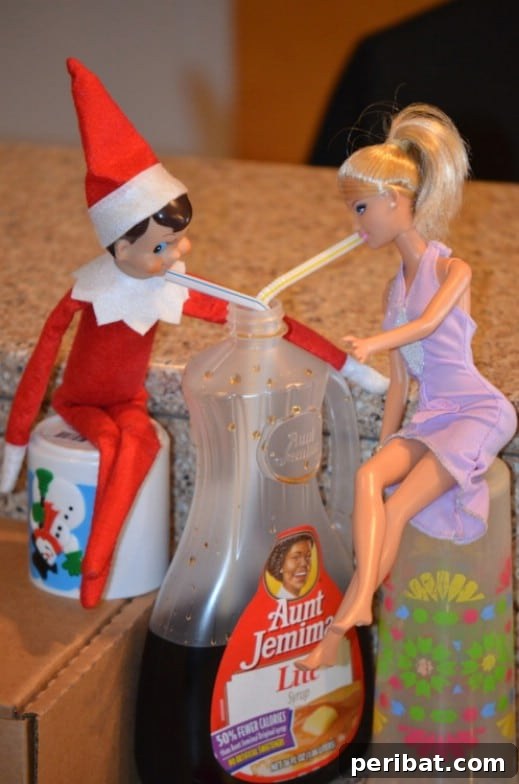 60 Whimsical Elf on the Shelf Display Ideas 31 Date Night
